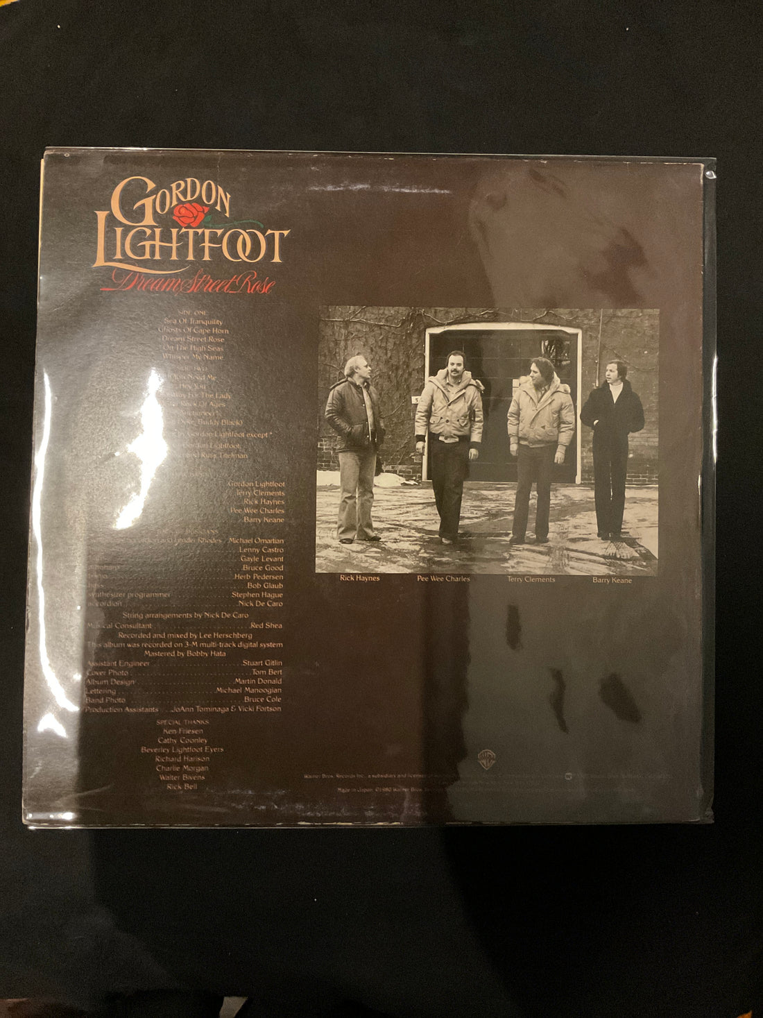 แผ่นเสียง Gordon Lightfoot - Dream Street Rose Vinyl VG+