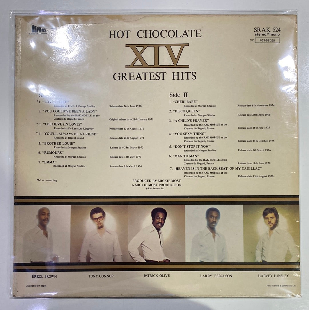 แผ่นเสียง Hot Chocolate - XIV Greatest Hits (Vinyl) (VG+)