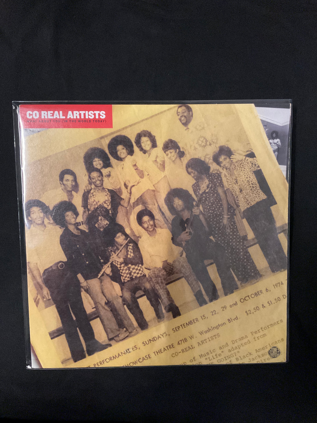 แผ่นเสียง Co Real Artists - What About You In The World Today Vinyl VG+