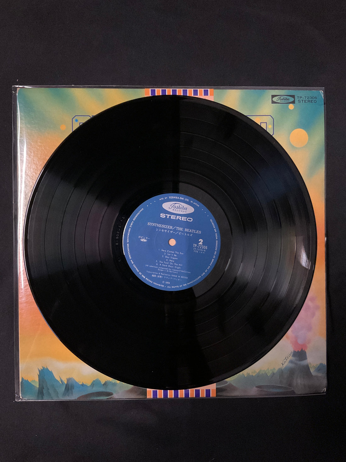 แผ่นเสียง Frank W. Becker - Synthesizer / The Beatles Vinyl VG+