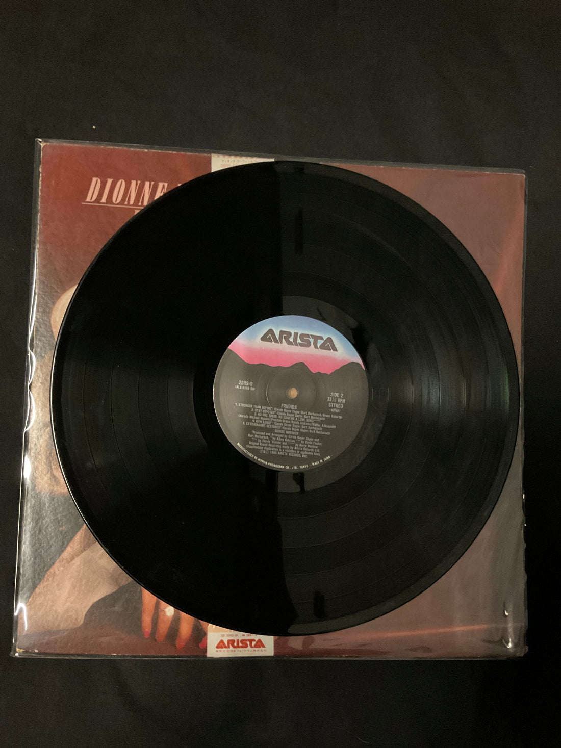 แผ่นเสียง Dionne Warwick - Friends Vinyl VG+