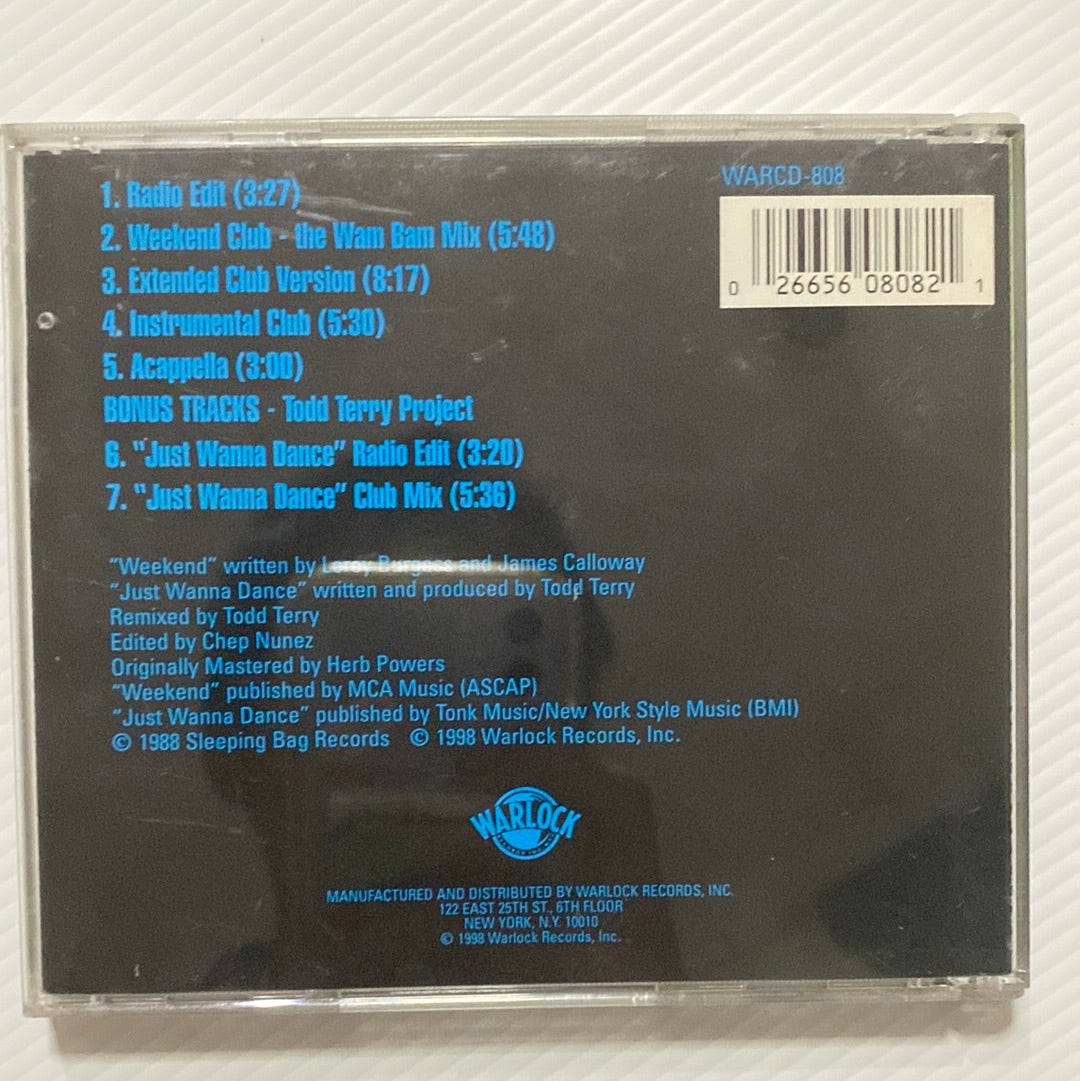 ซีดี The Todd Terry Project Featuring Class Action - Weekend CD VG+