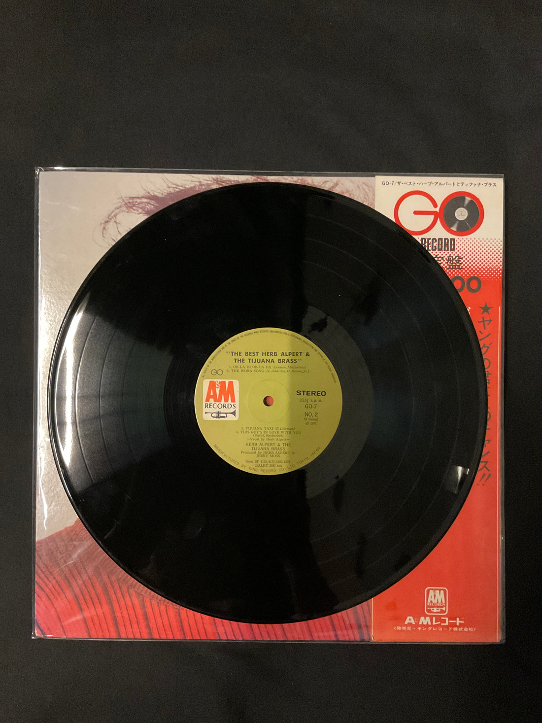 แผ่นเสียง Herb Alpert & The Tijuana Brass - The Best Herb Alpert & The Tijuana Brass Vinyl VG+