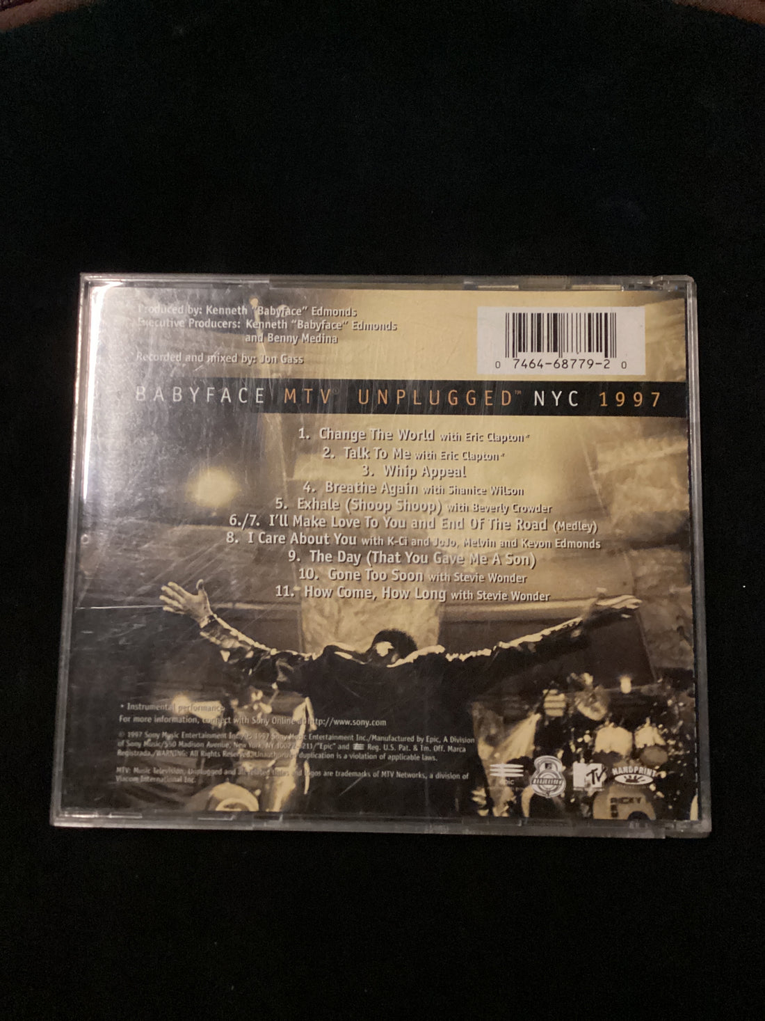 ซีดี Babyface - MTV Unplugged NYC 1997 CD VG+