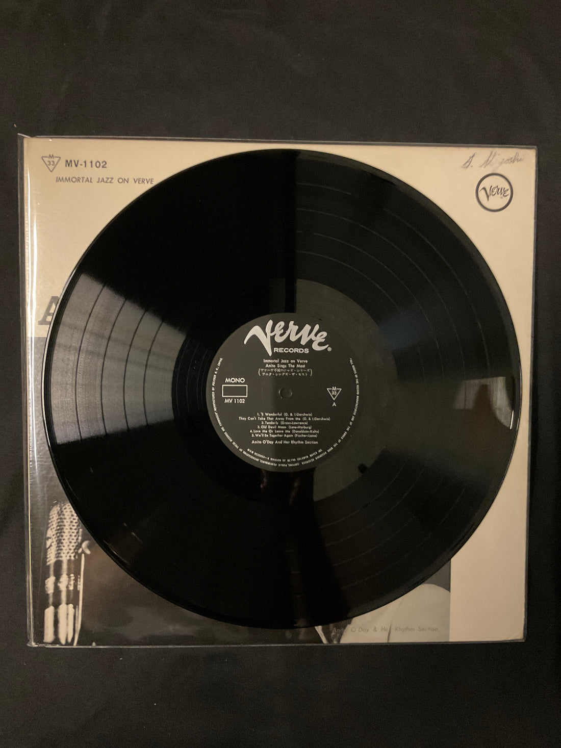แผ่นเสียง Anita O'Day - Anita Sings The Most Vinyl VG+
