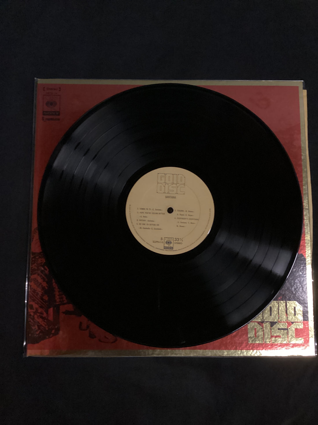 แผ่นเสียง Santana - Santana Vinyl VG+
