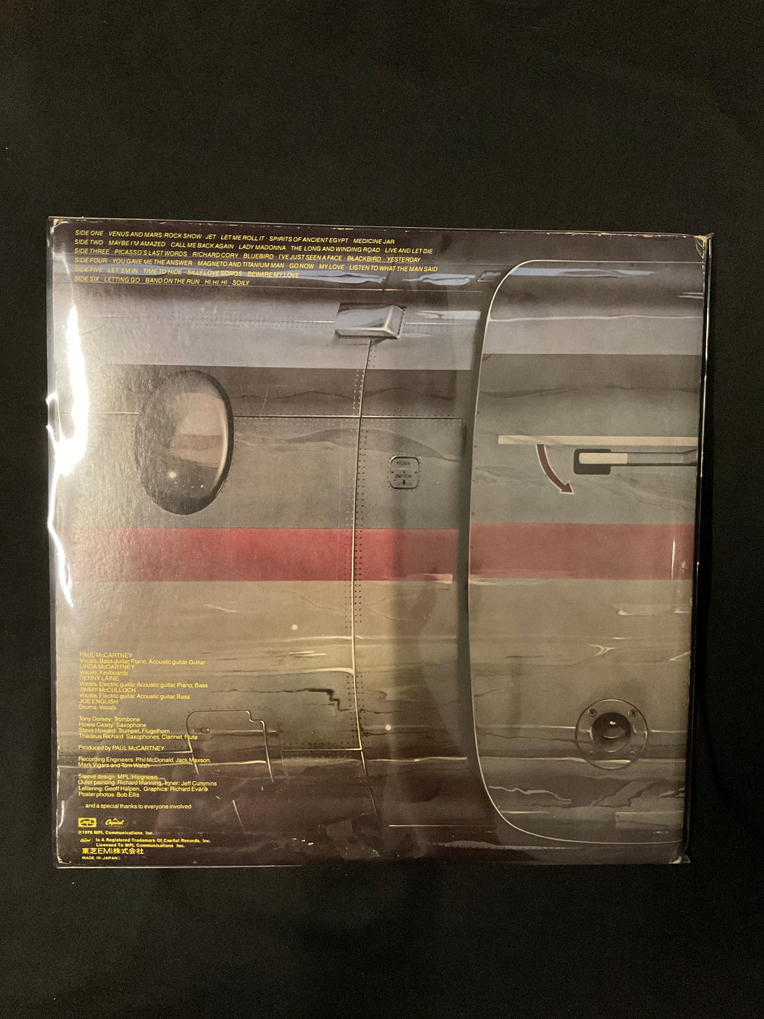 แผ่นเสียง Wings - Wings Over America Vinyl VG+ 3LPs