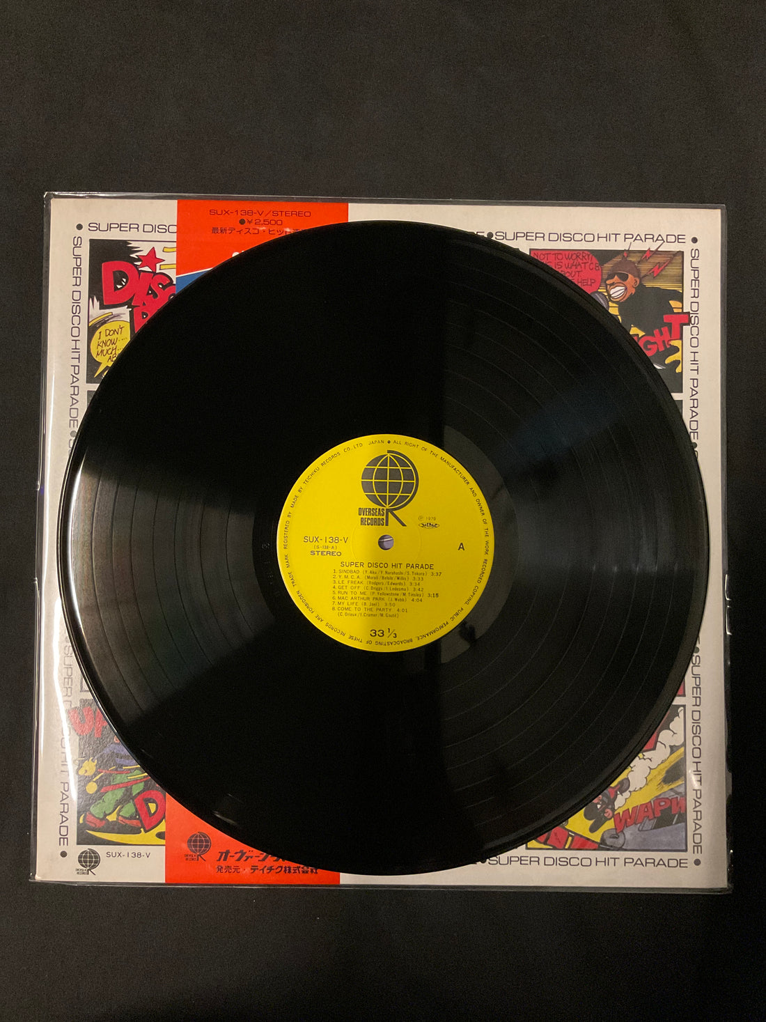 แผ่นเสียง Various - Super Disco Hit Parade Vinyl VG+