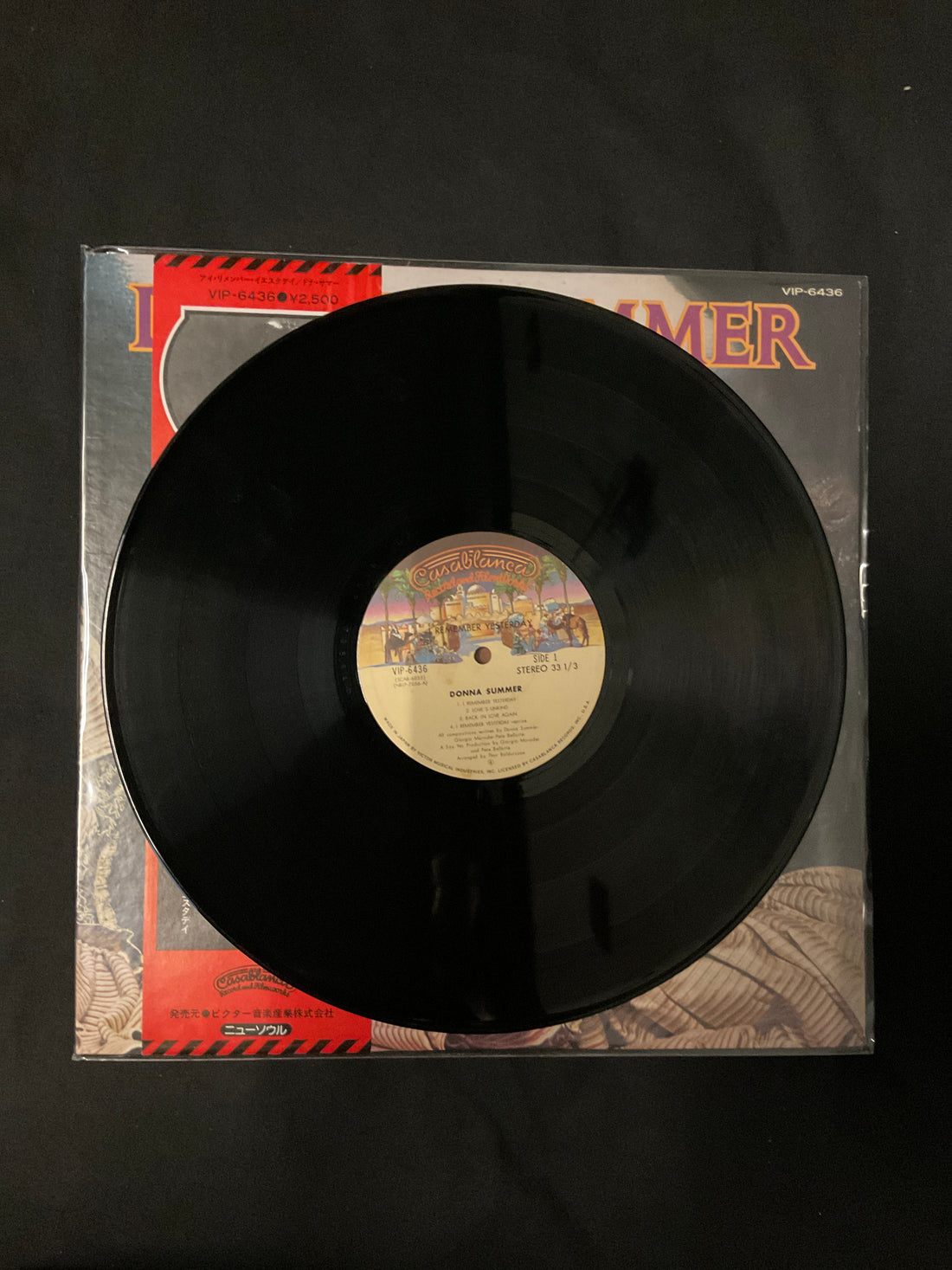 แผ่นเสียง Donna Summer - I Remember Yesterday Vinyl VG+