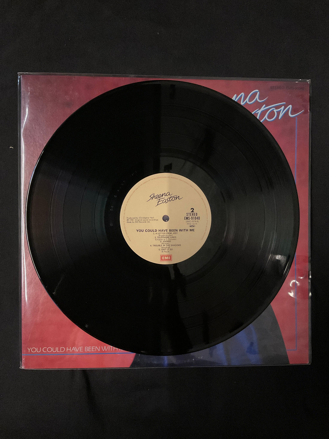 แผ่นเสียง Sheena Easton - You Could Have Been With Me Vinyl VG+