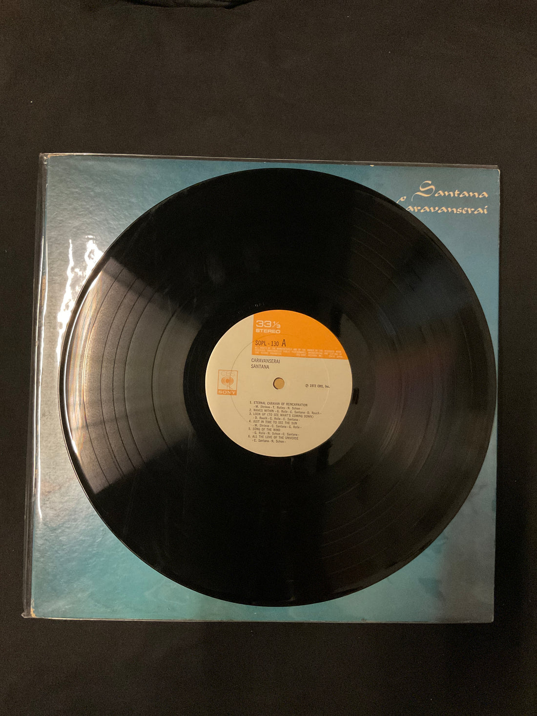 แผ่นเสียง Santana - Caravanserai Vinyl VG+