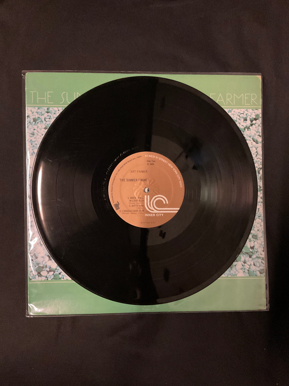 แผ่นเสียง Art Farmer - The Summer Knows Vinyl VG+