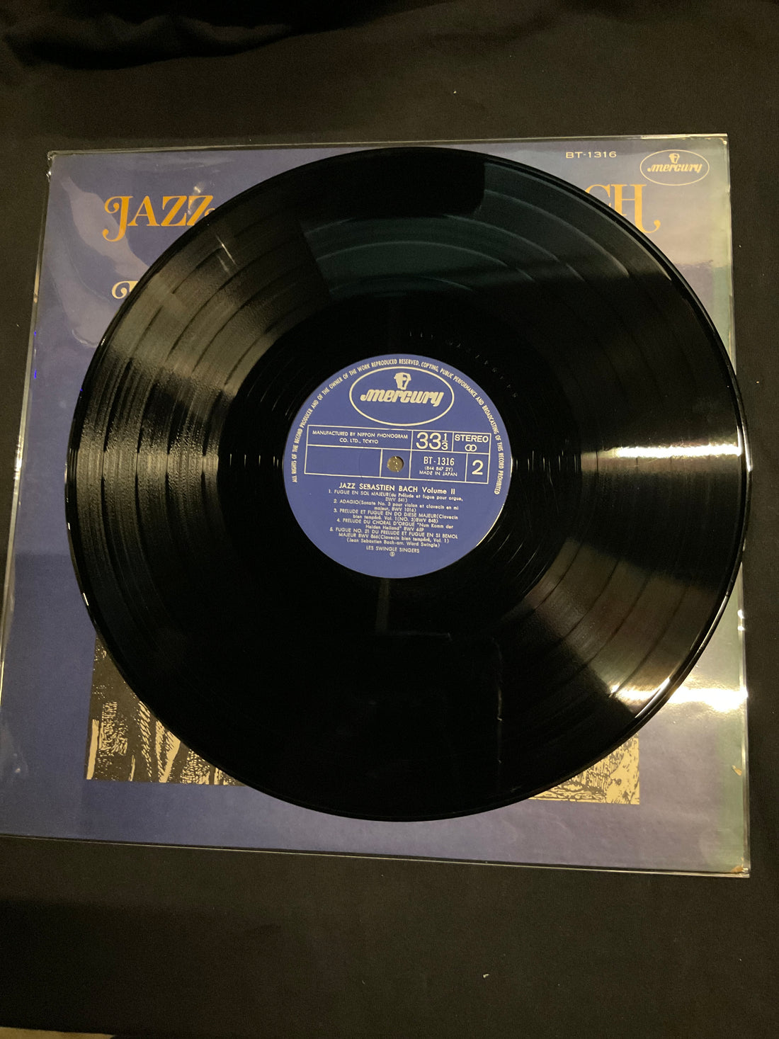 แผ่นเสียง Les Swingle Singers - Bach's Greatest Hits Vinyl VG+
