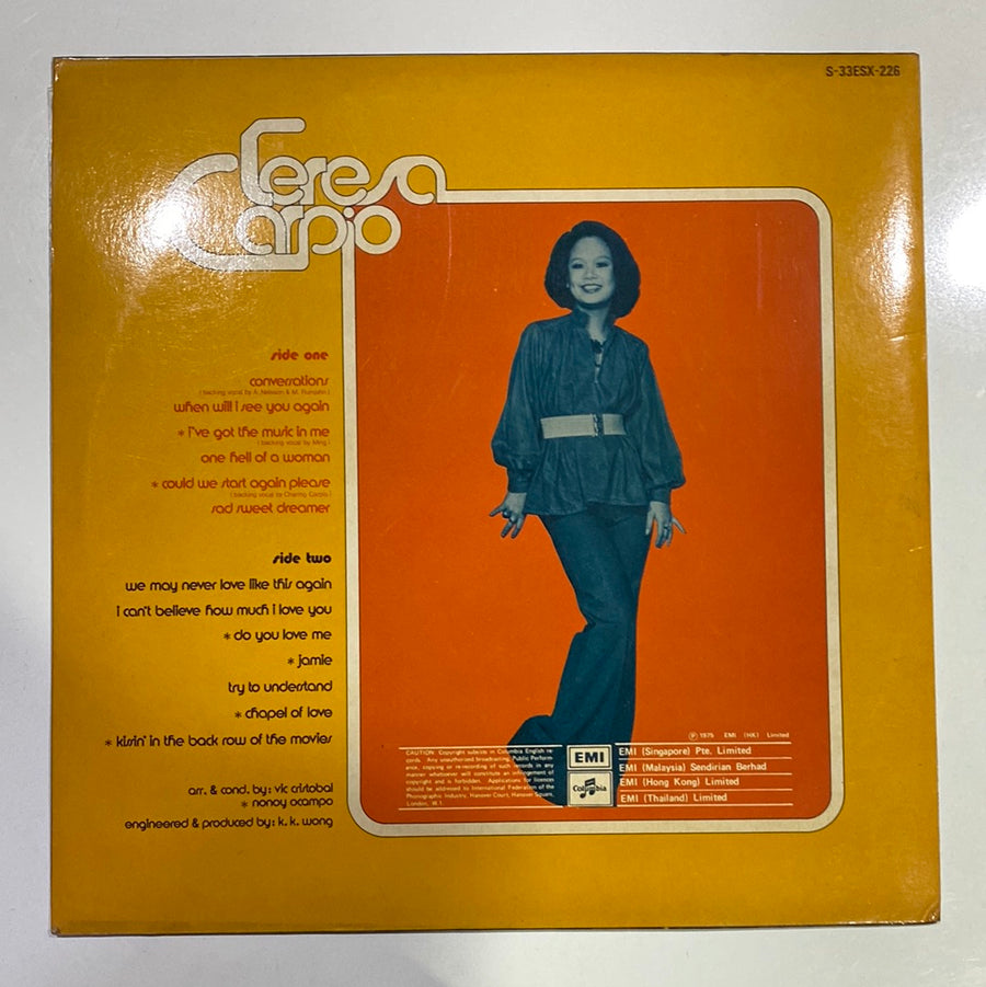 Teresa Carpio - Teresa Carpio (Vinyl) (VG+)