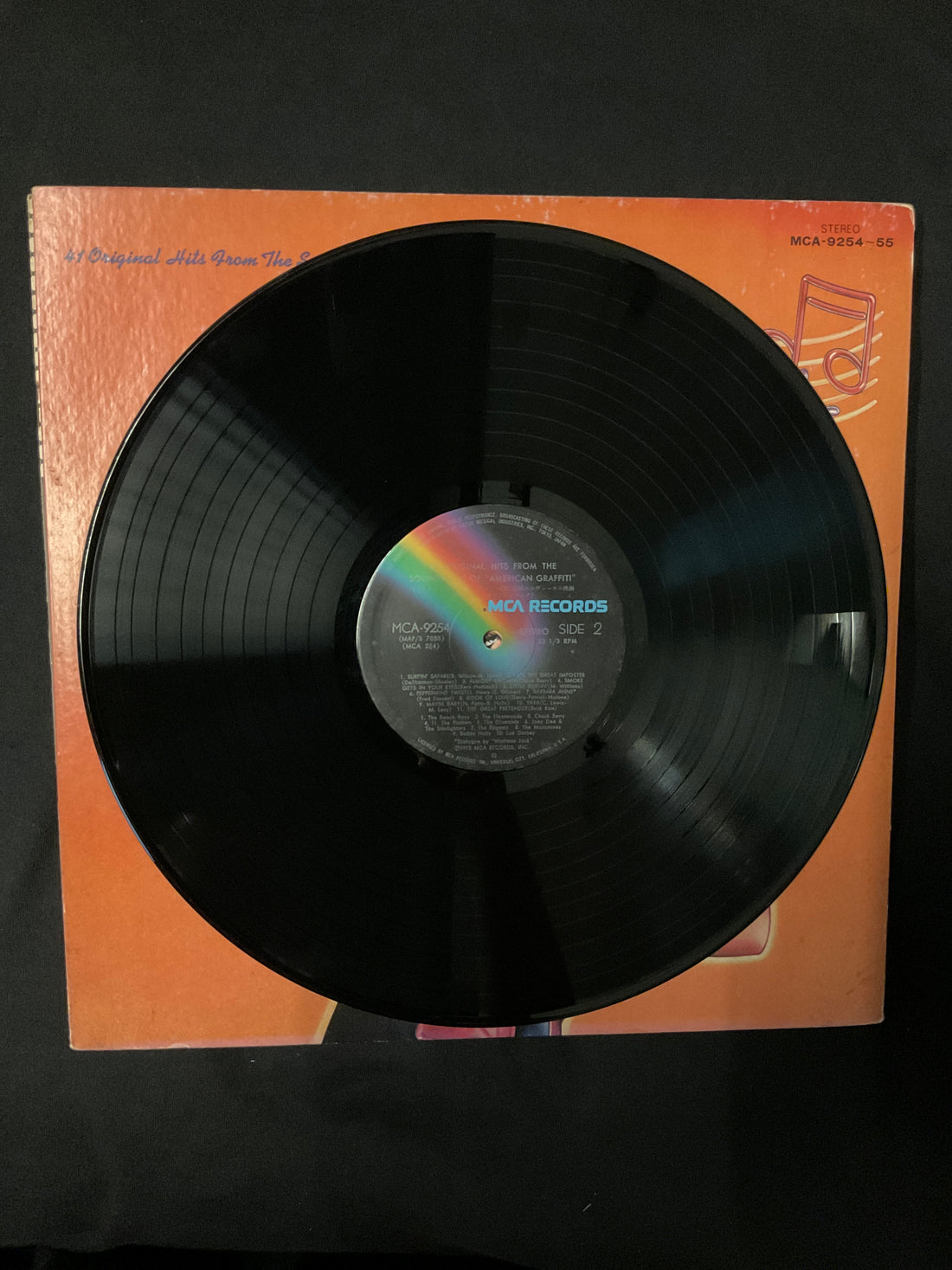 Various - 41 Original Hits From The Sound Track Of American Graffiti Vinyl VG+