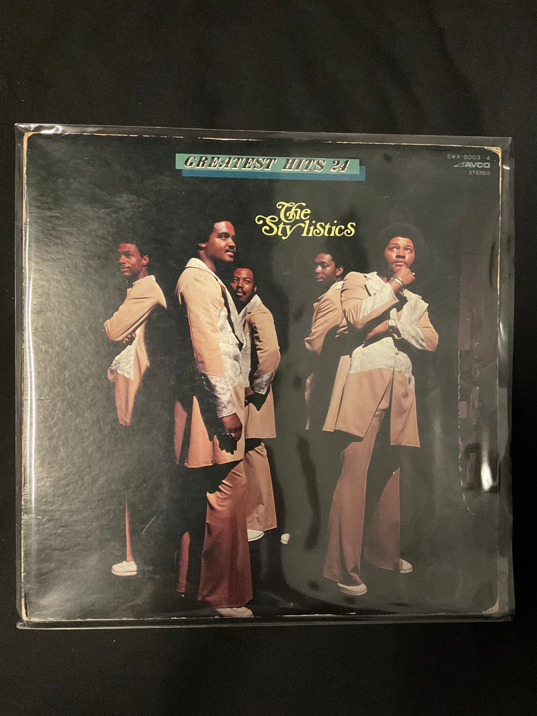 แผ่นเสียง The Stylistics = The Stylistics - Greatest Hits 24 = グレイテスト・ヒッツ24 Vinyl VG+ 2LPs