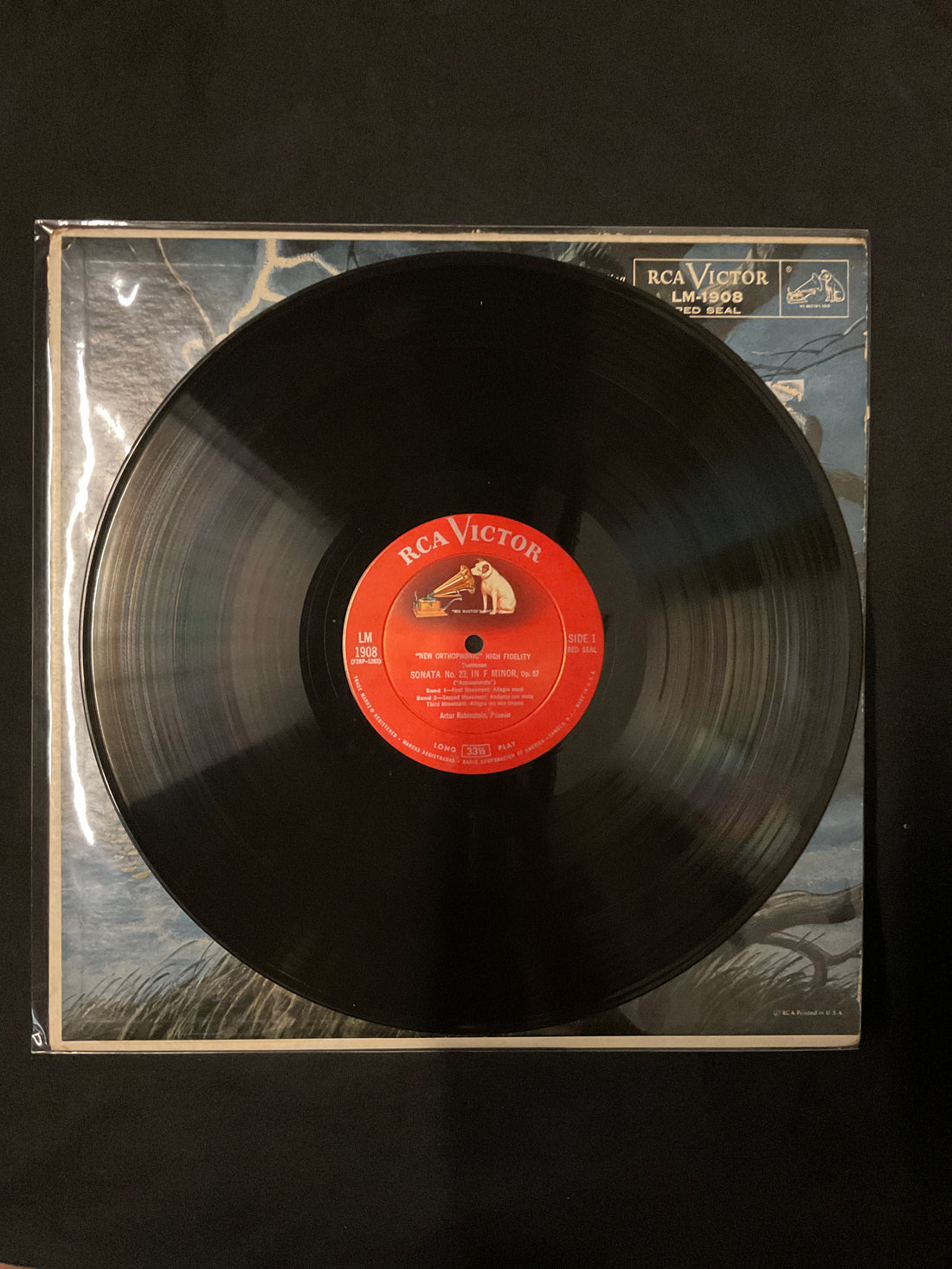 แผ่นเสียง Ludwig van Beethoven, Arthur Rubinstein - "Appassionata" And "Pathétique" Sonatas Vinyl VG+