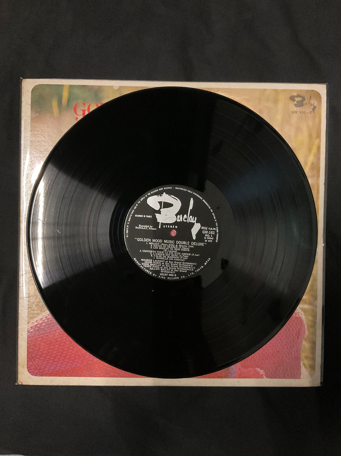 แผ่นเสียง Raymond Lefèvre Et Son Grand Orchestre And Various - Golden Mood Music Double Deluxe Vinyl VG+ 2LPs