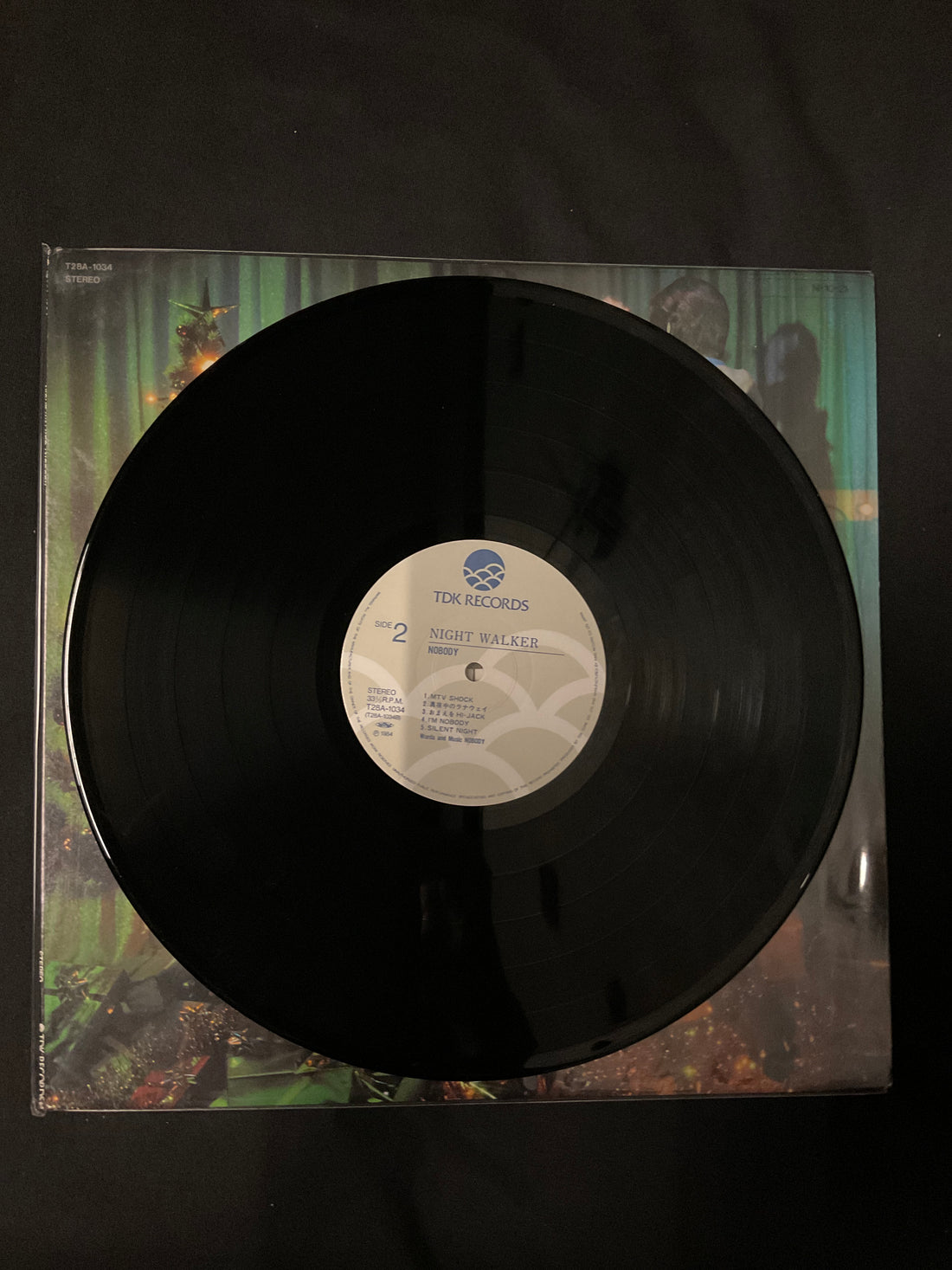 แผ่นเสียง Nobody - Night Walker Vinyl VG+