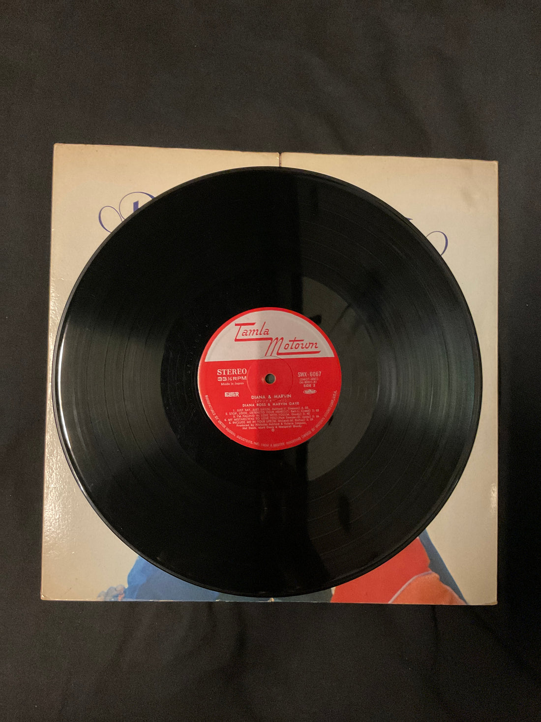 แผ่นเสียง Diana Ross & Marvin Gaye - Diana & Marvin Vinyl VG+