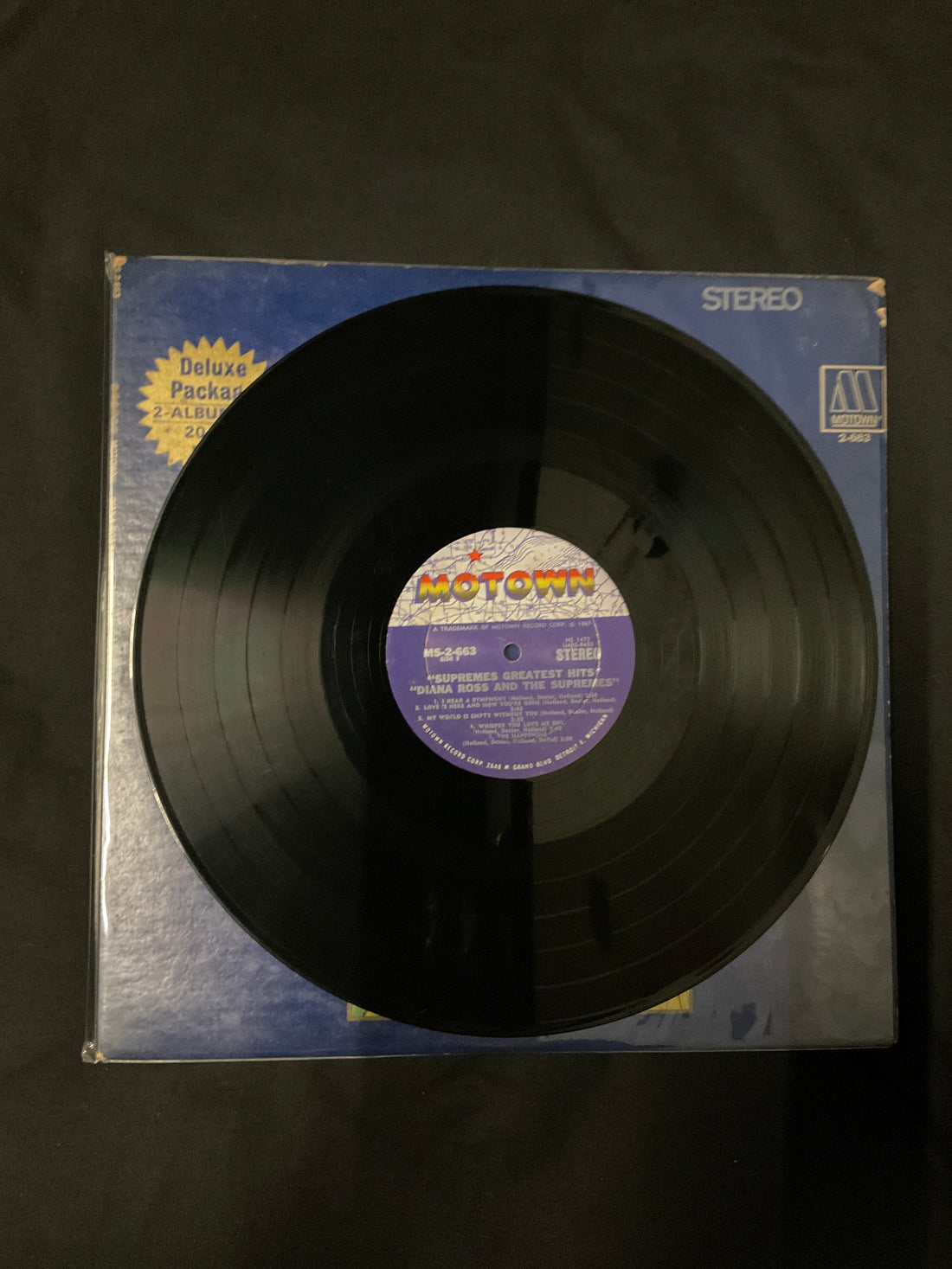 แผ่นเสียง The Supremes - Greatest Hits Vinyl VG+ 2LPs