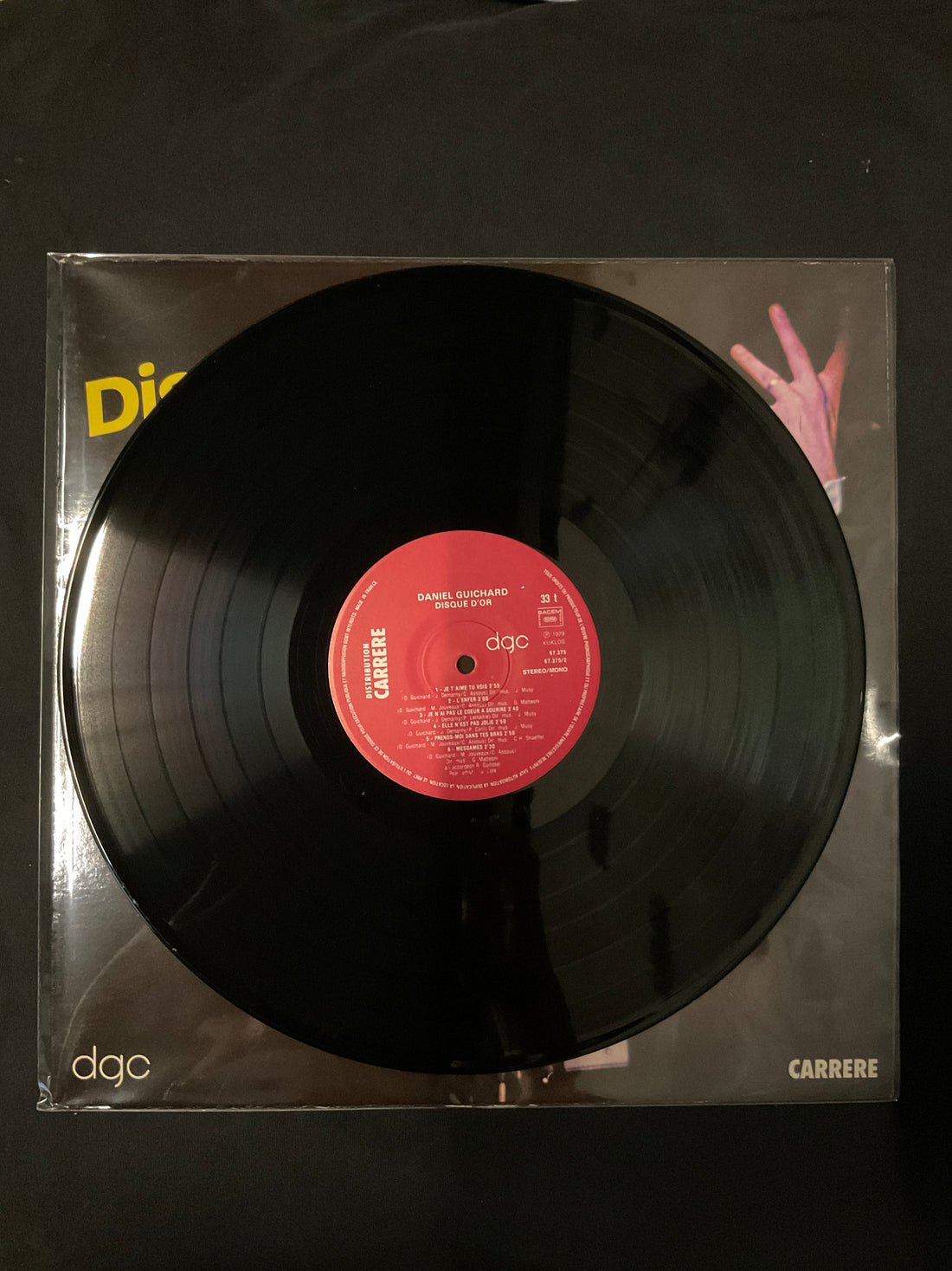 Daniel Guichard - Disque d'Or Vinyl VG+