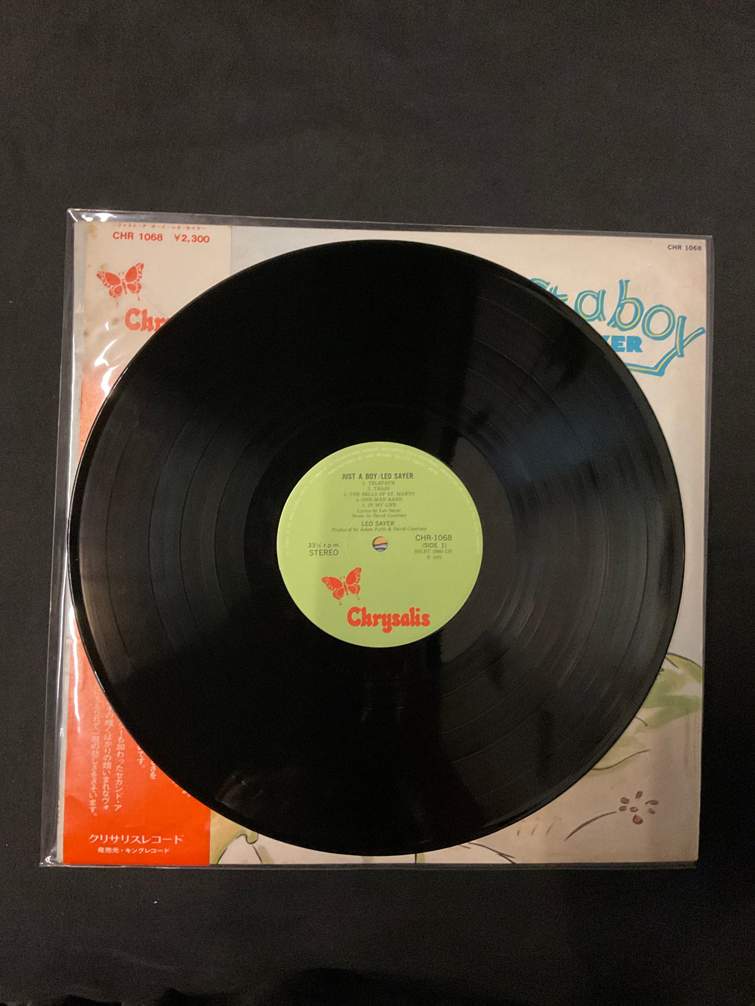 แผ่นเสียง Leo Sayer - Just A Boy Vinyl VG+