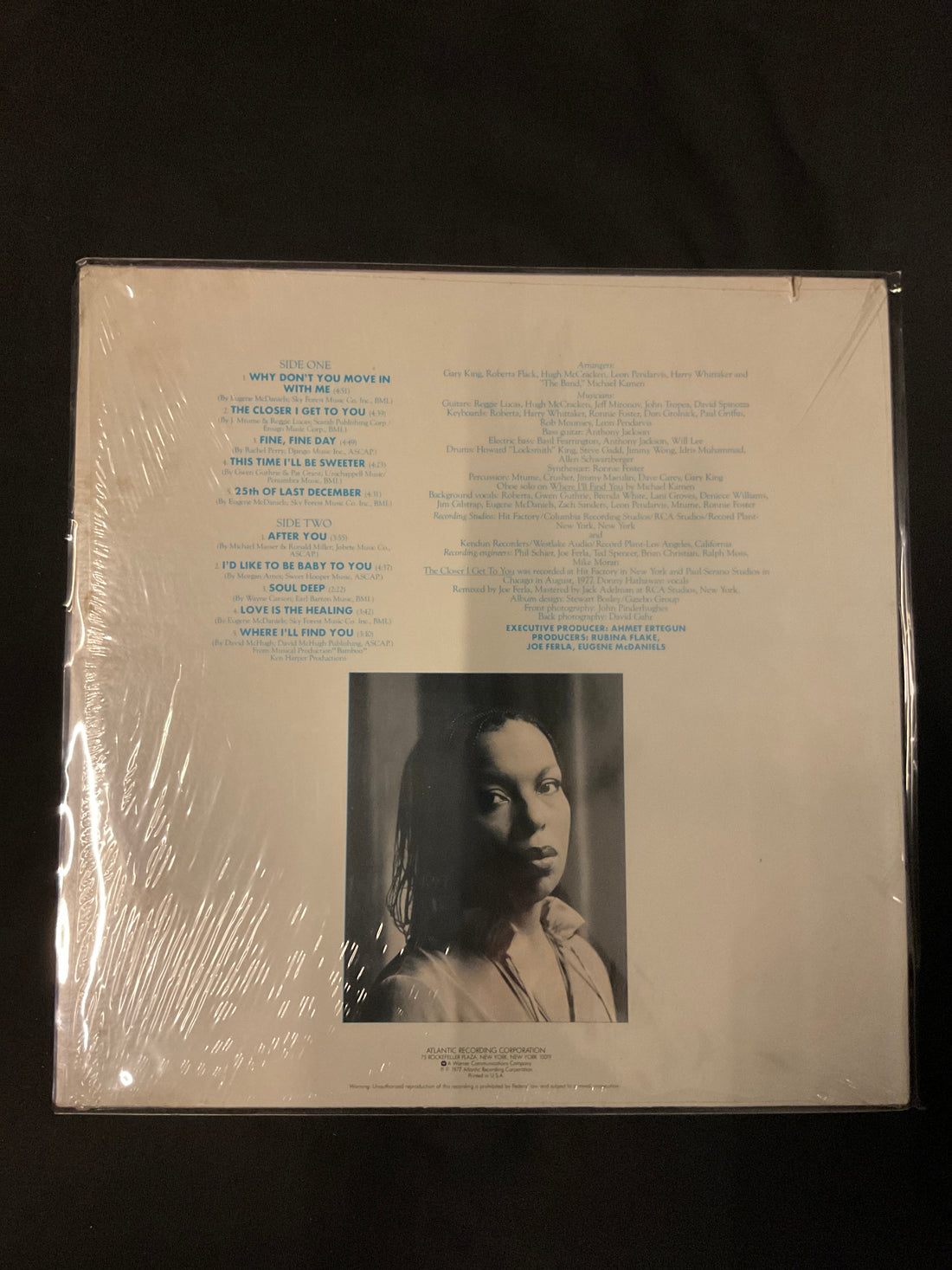 แผ่นเสียง Roberta Flack - Blue Lights In The Basement Vinyl VG+