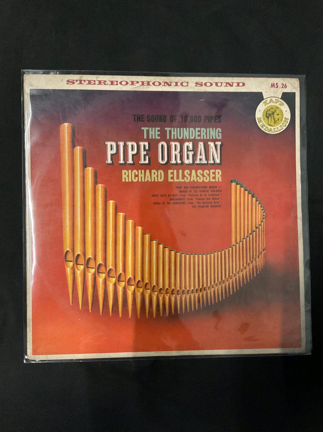 Richard Ellsasser - The Thundering Pipe Organ Vinyl VG+