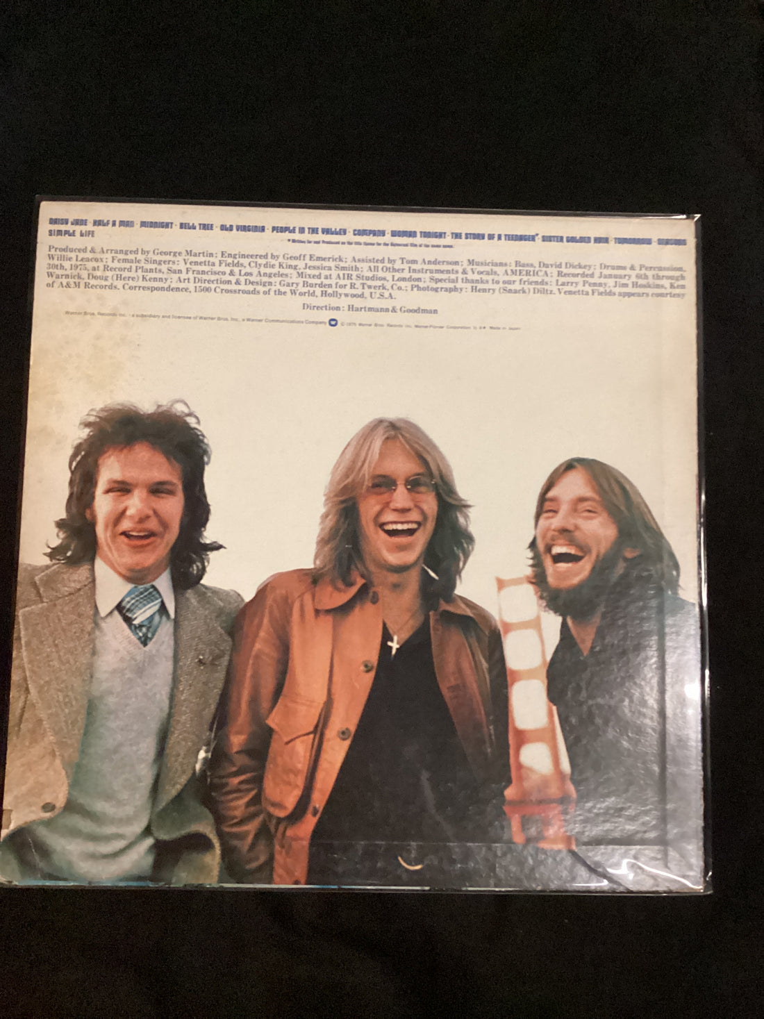 แผ่นเสียง America - Hearts Vinyl VG+