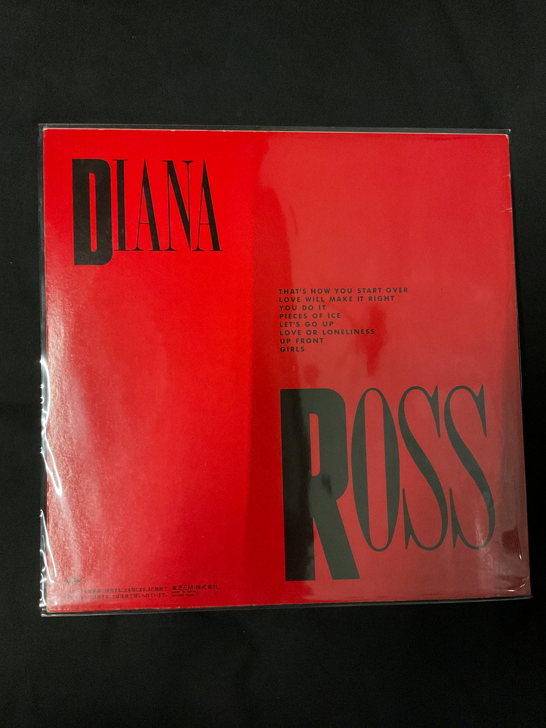 แผ่นเสียง Diana Ross - Ross Vinyl VG+