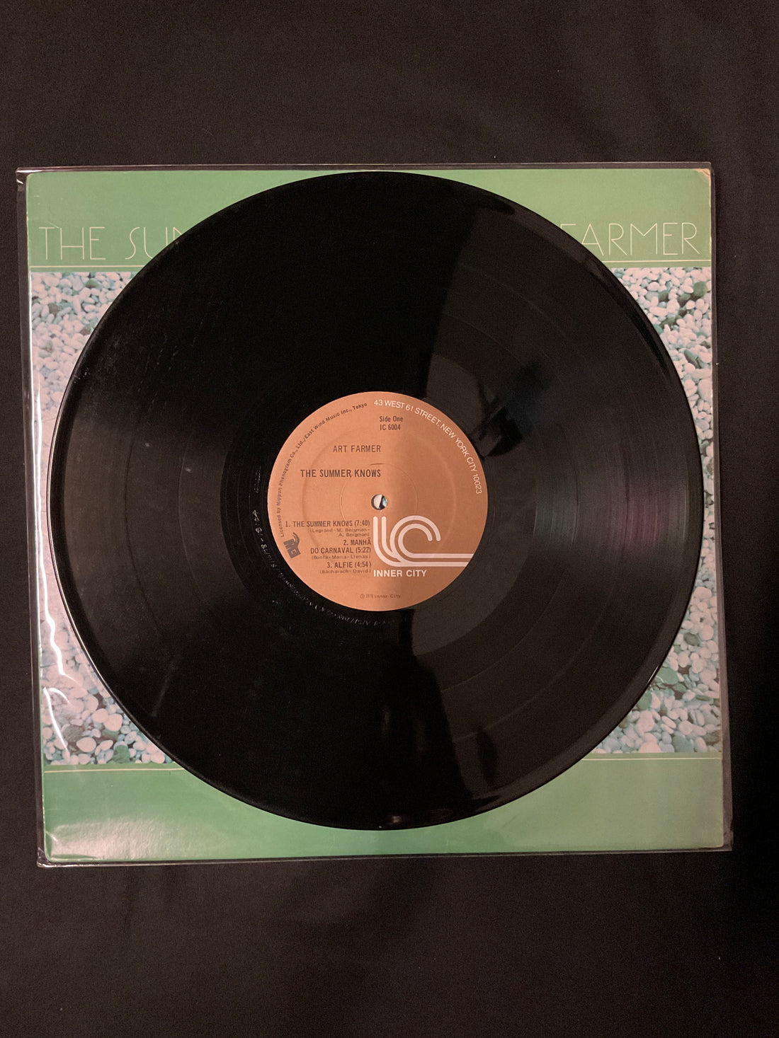 แผ่นเสียง Art Farmer - The Summer Knows Vinyl VG+