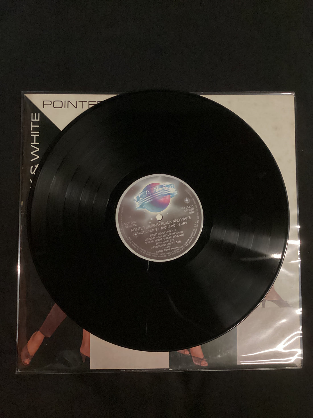 แผ่นเสียง Pointer Sisters - Black & White Vinyl VG+