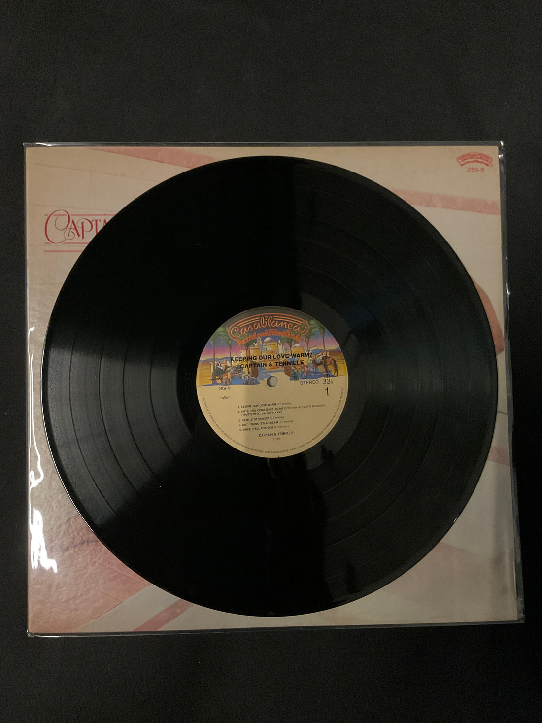 แผ่นเสียง Captain And Tennille - Keeping Our Love Warm Vinyl VG+
