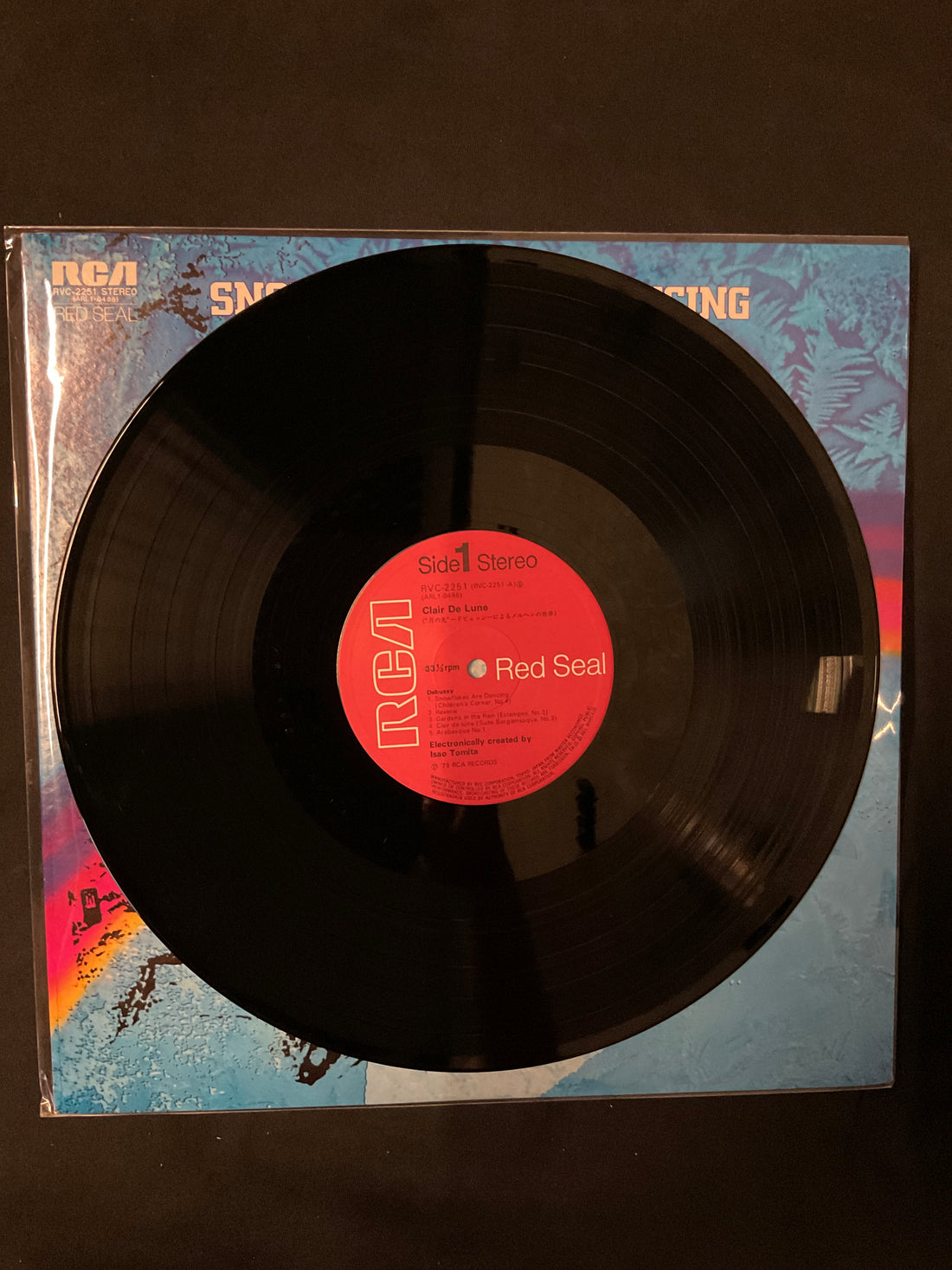 Tomita, Claude Debussy - Snowflakes Are Dancing Vinyl VG+