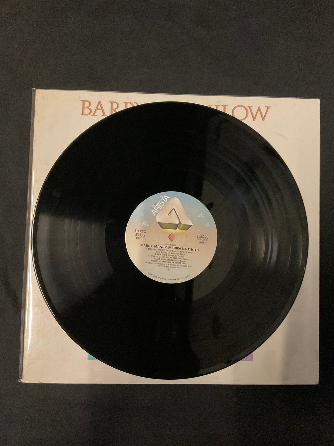 แผ่นเสียง Barry Manilow - Greatest Hits Vinyl VG+ 2LPs