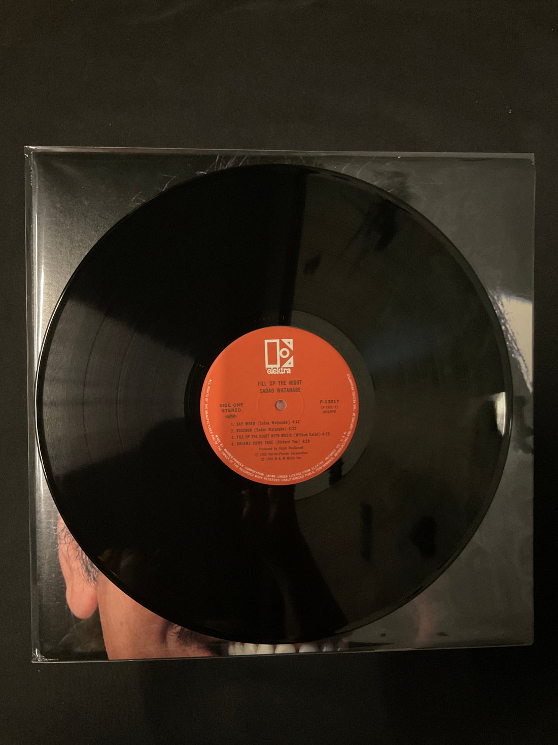 Sadao Watanabe - Fill Up The Night Vinyl VG+