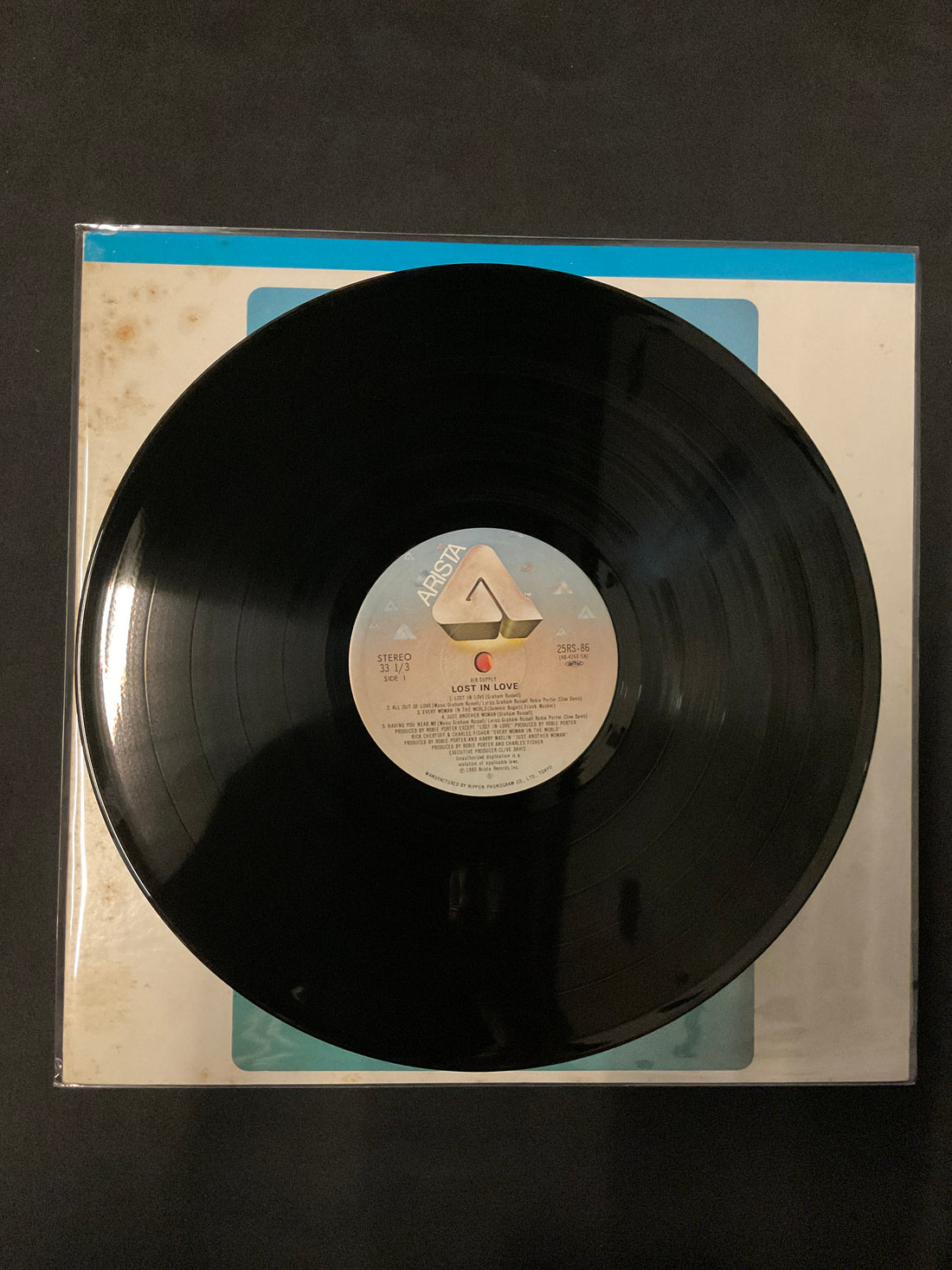 Air Supply = Air Supply - Lost In Love = ロスト・イン・ラヴ Vinyl VG+