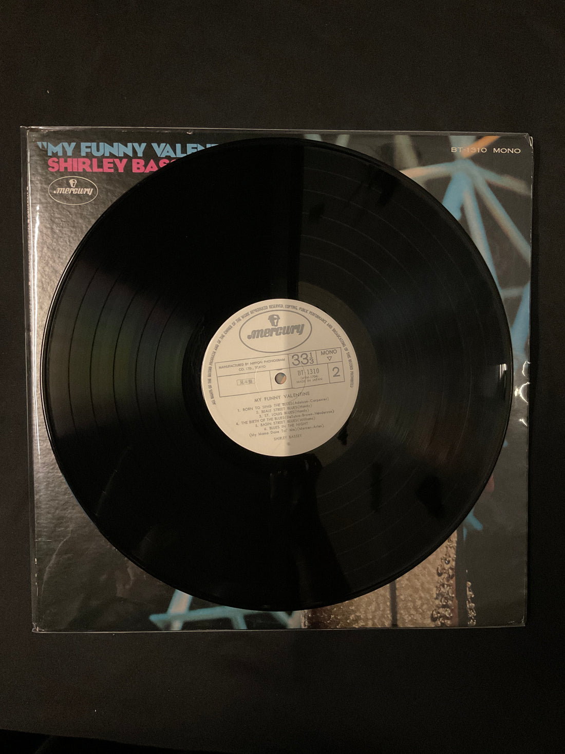 แผ่นเสียง Shirley Bassey - My Funny Valentine Vinyl VG+