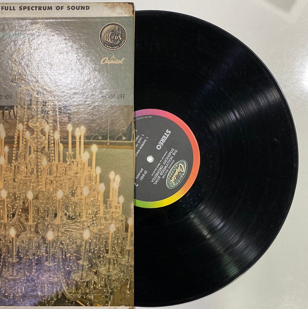 แผ่นเสียง The Hollywood Bowl Symphony Orchestra Conducted By Felix Slatkin - Strauss Waltzes (Vinyl) (G+)