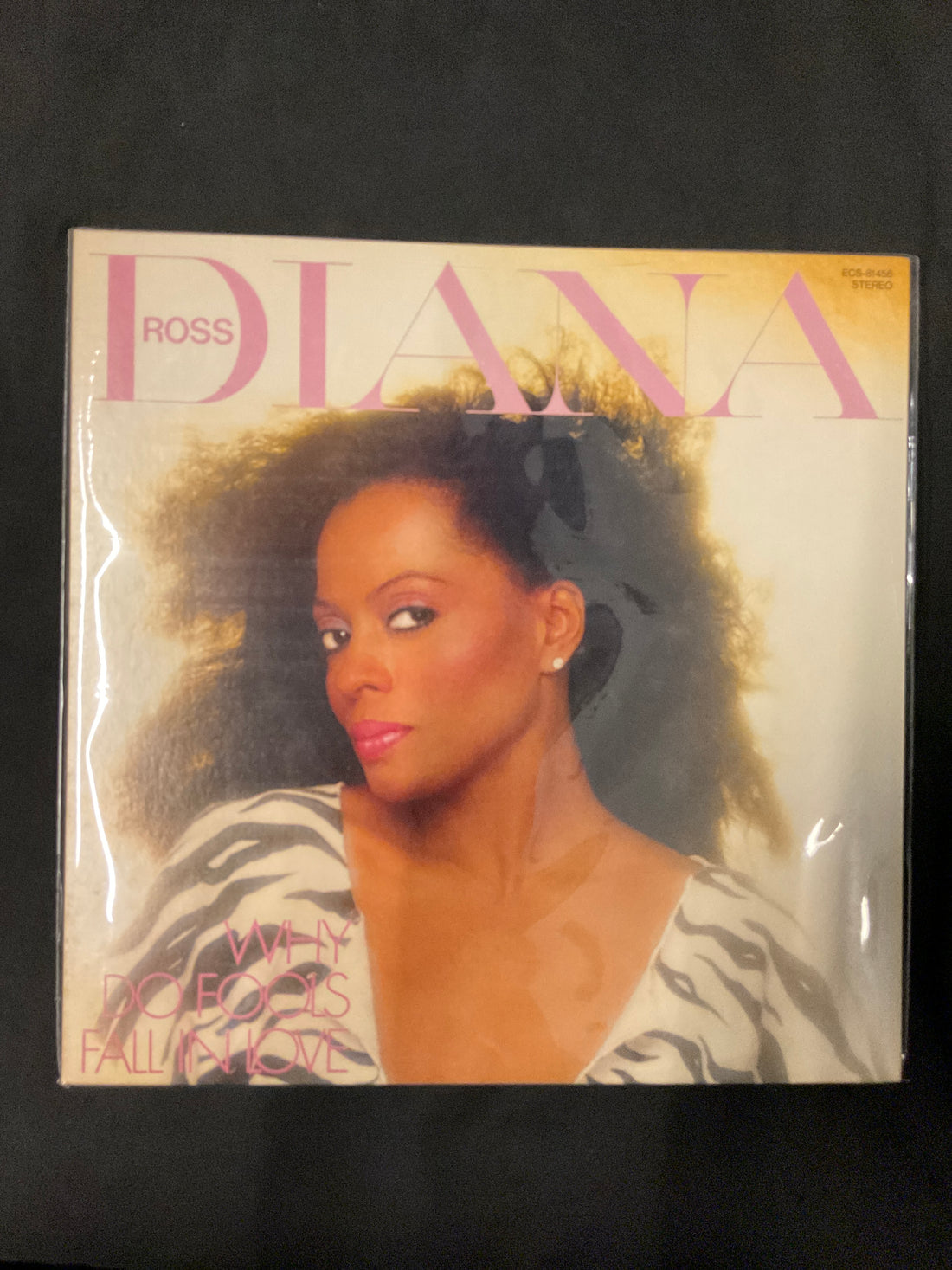 แผ่นเสียง Diana Ross - Why Do Fools Fall In Love = ファースト・レディ Vinyl VG+