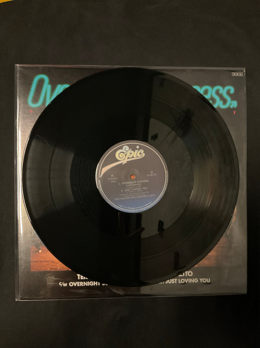 แผ่นเสียง Joey Carbone = Joey Carbone & Richie Zito = Richie Zito Featuring Teri Desario = Teri Desario - Over Night Success = オーバーナイト・サクセス Vinyl VG+