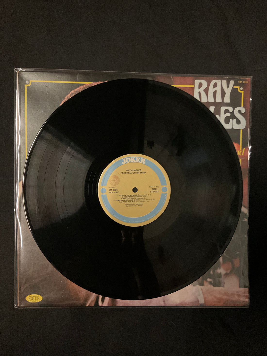 แผ่นเสียง Ray Charles - Georgia On My Mind Vinyl VG+