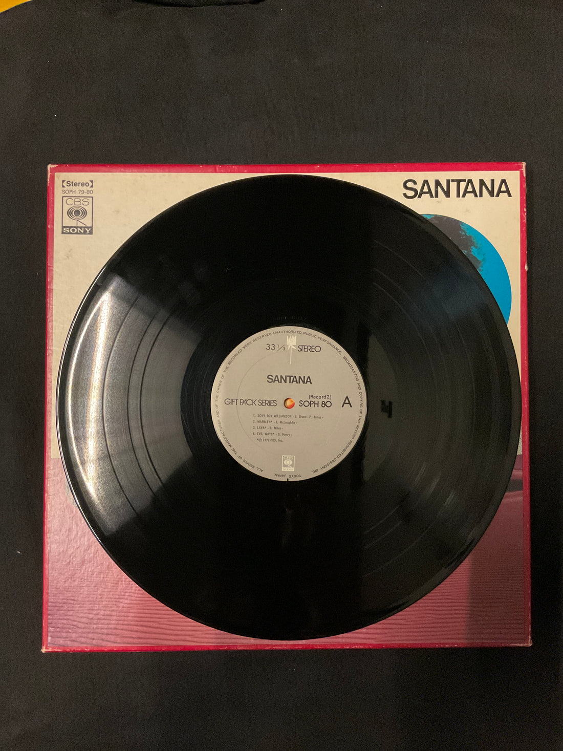 แผ่นเสียง Santana - Santana Vinyl VG+ 2LPs