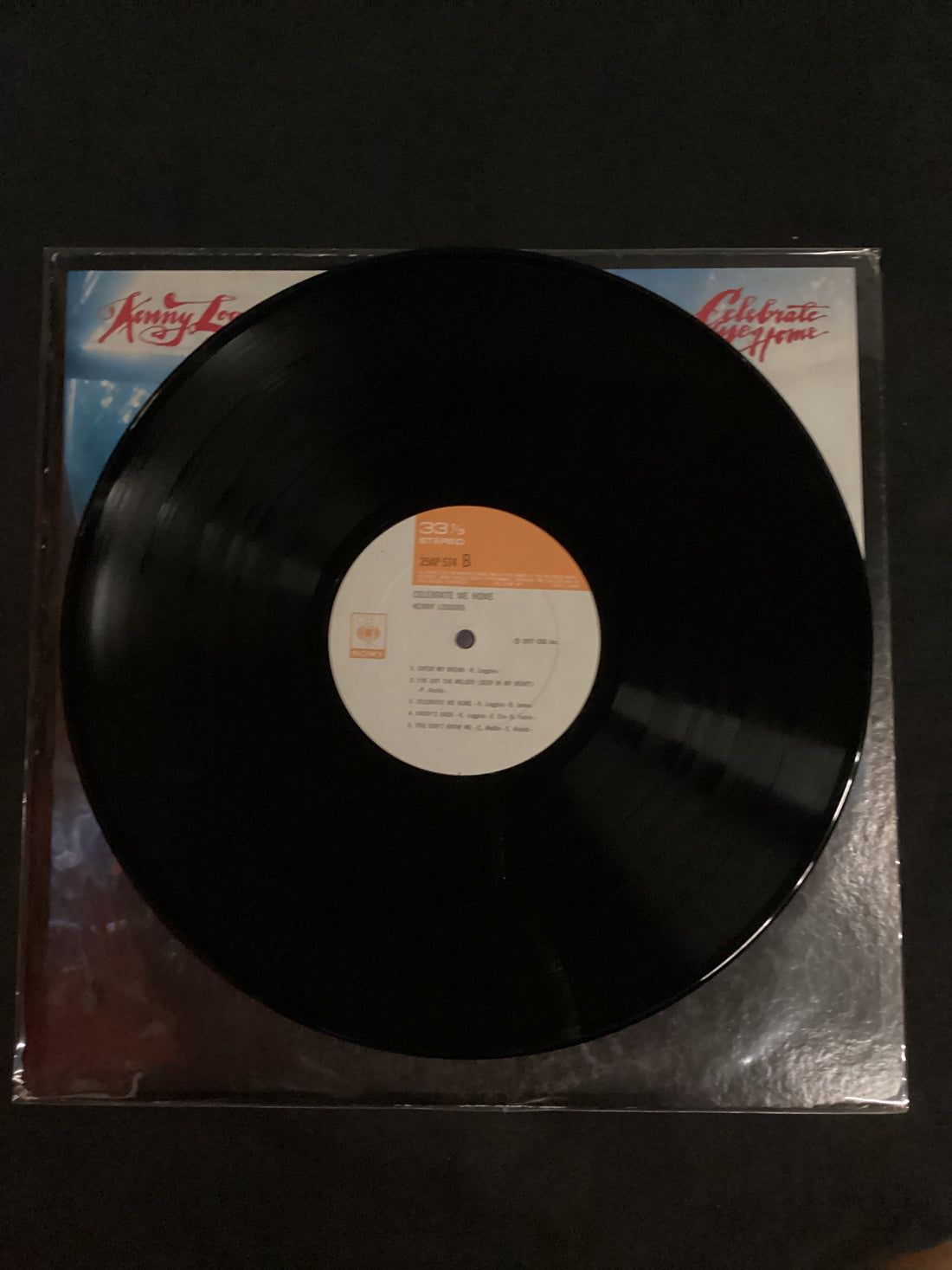 แผ่นเสียง Kenny Loggins - Celebrate Me Home Vinyl VG+