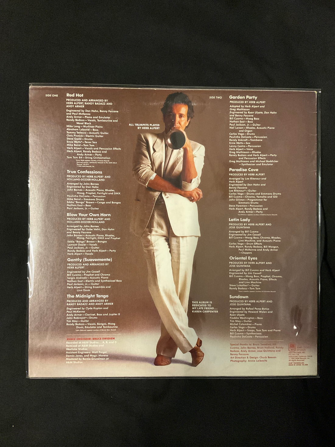 แผ่นเสียง Herb Alpert - Blow Your Own Horn Vinyl VG+