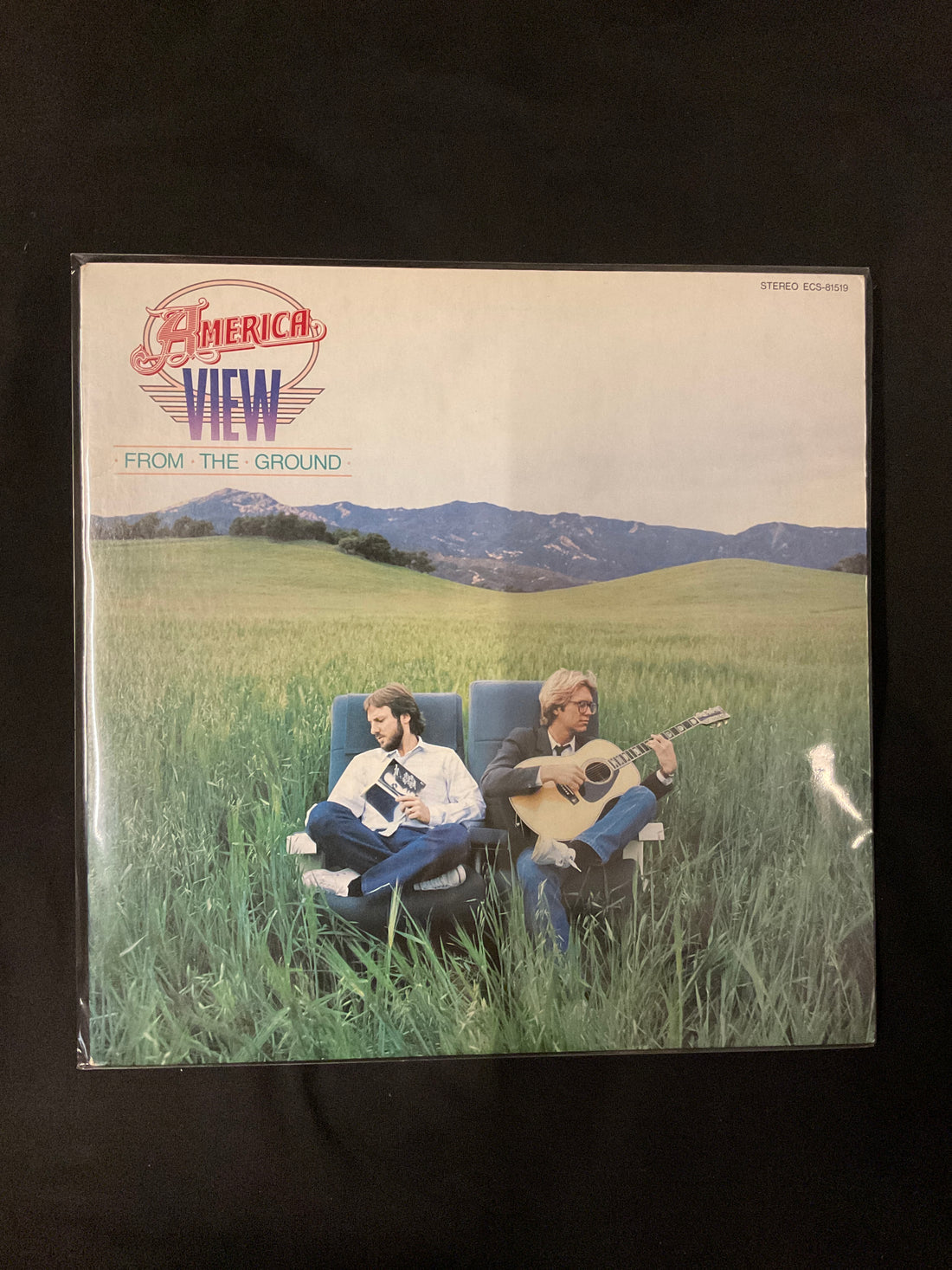 แผ่นเสียง America - View From The Ground Vinyl VG+