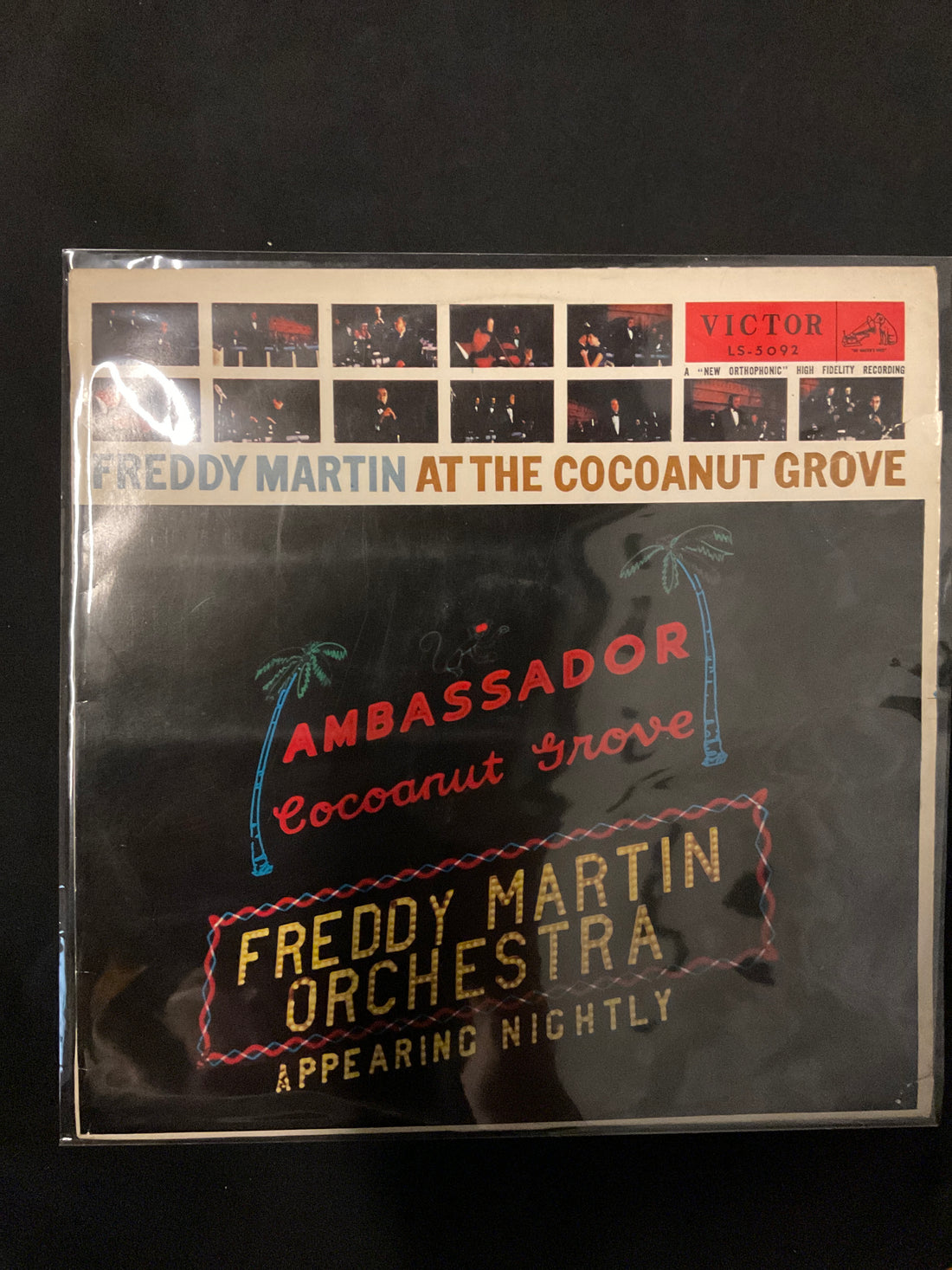 แผ่นเสียง Freddy Martin And His Orchestra - Freddy Martin At The Cocoanut Grove Vinyl VG+