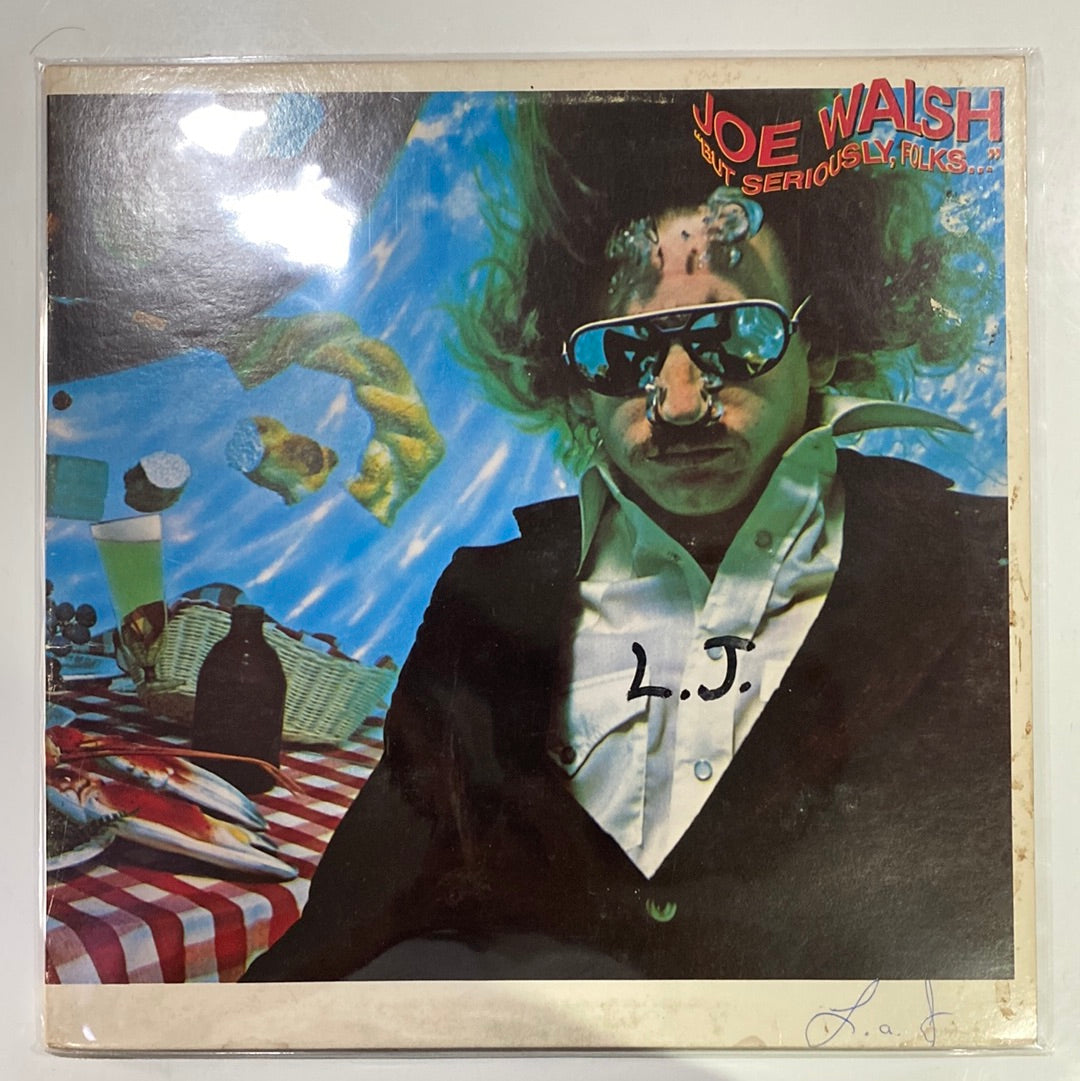 แผ่นเสียง Joe Walsh - "But Seriously, Folks..." (Vinyl) (VG)