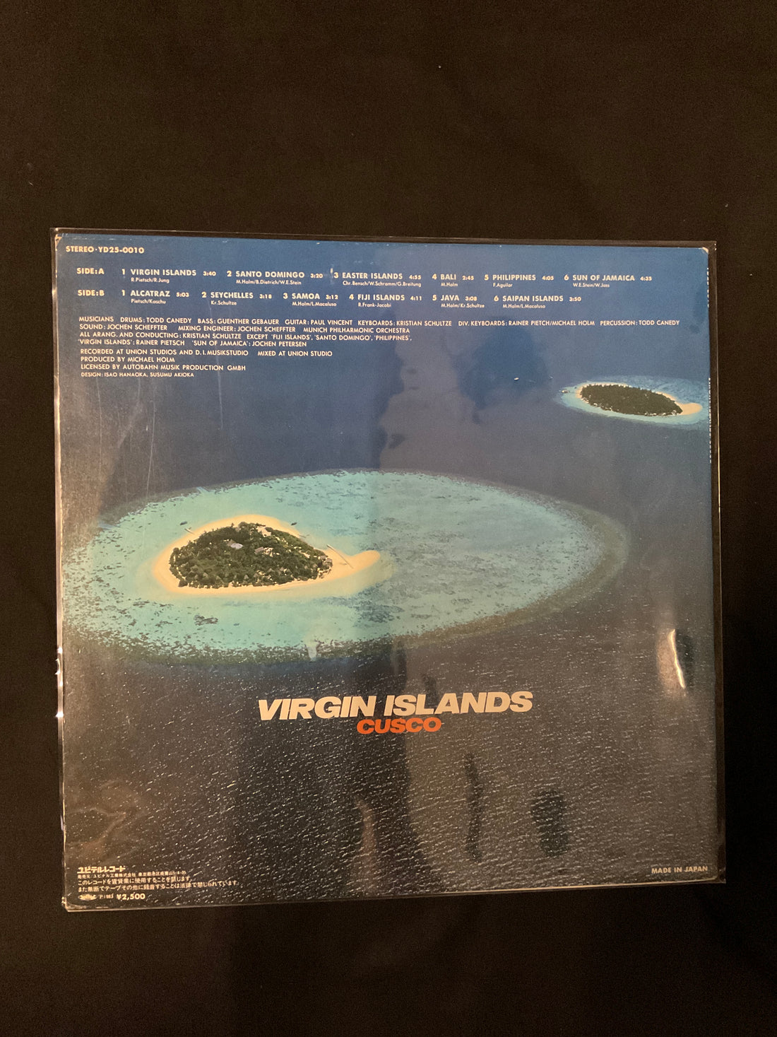 แผ่นเสียง Cusco - Virgin Islands Vinyl VG+